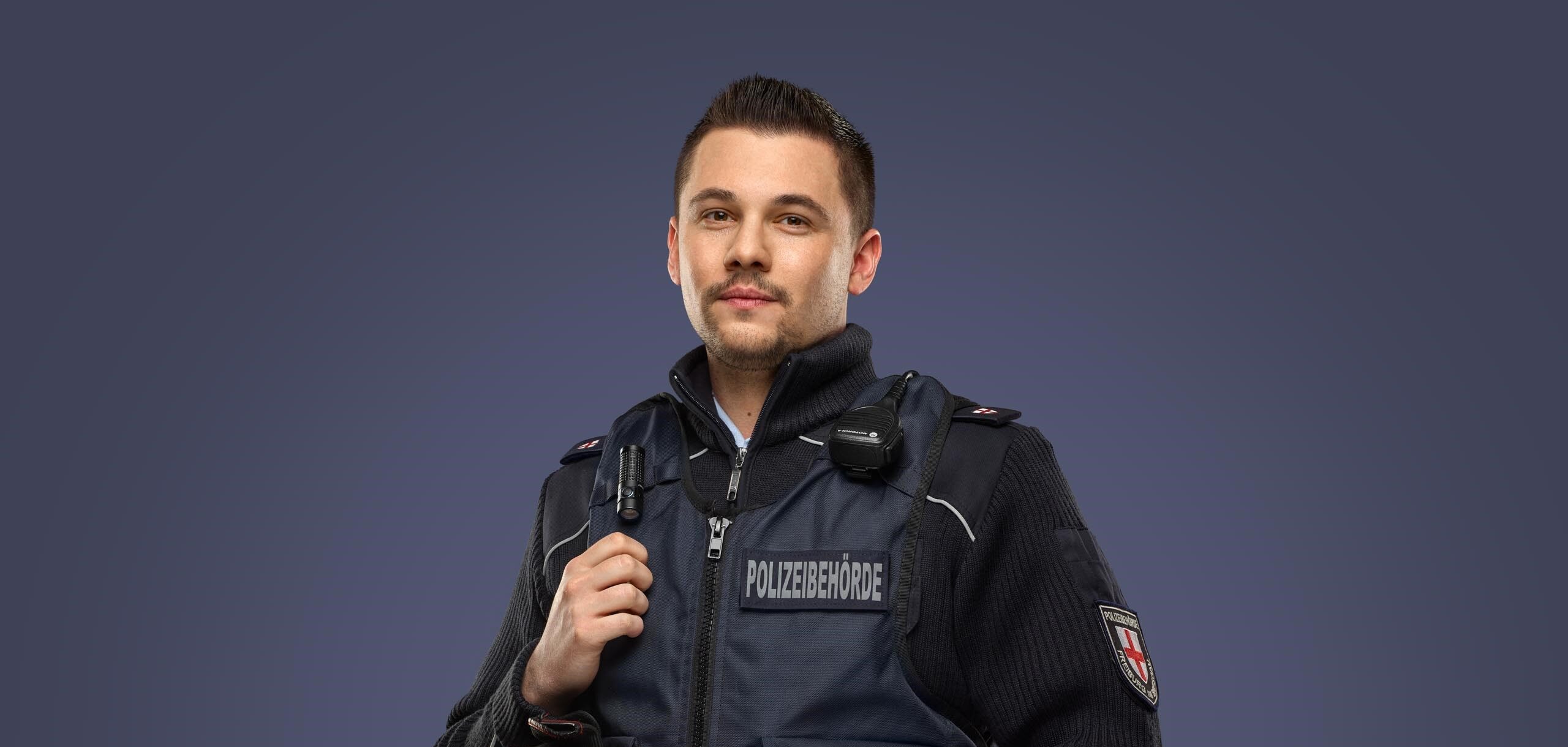 Marco Kargel vom Vollzugsdienst der Polizeibehörde Freiburg