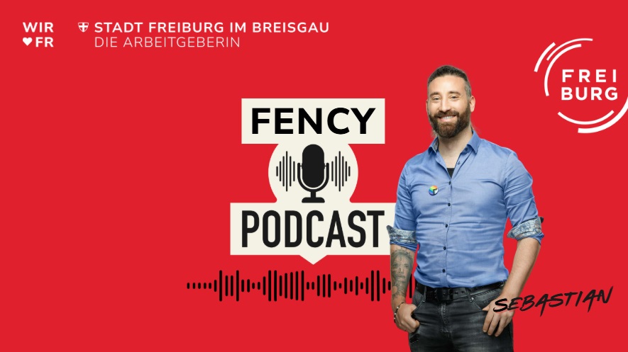 Sebastian ist Mitarbeiter der Geschäftsstelle Diversity und Antidiskriminierung der Stadt Freiburg.