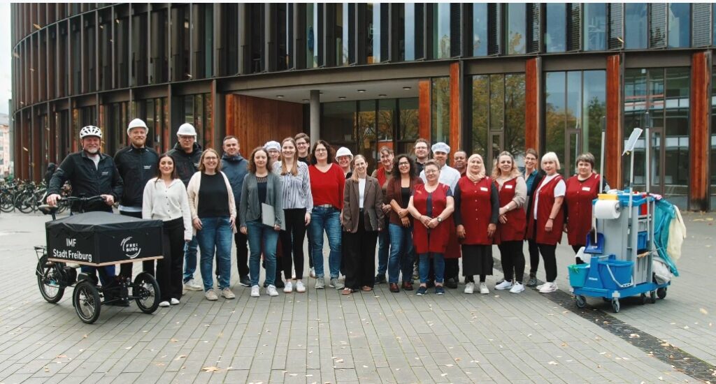 Das Team des Immobilienmanagement Freiburg.